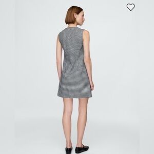 GAP X DOEN Gingham Denim Mini Dress